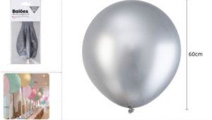 Balão Látex Metalizado 60Cm