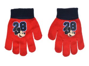 Luvas Infantis Mickey 28 Tamanho Único - Red