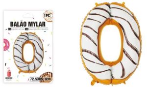 Balão Foil Donuts Números