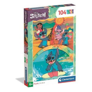 Puzzle 104 Peças Stitch