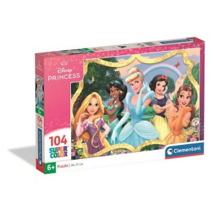 Puzzle 104 Peças Princesas Disney Moments