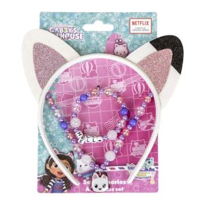 Bandolete Cabeça, Pulseira e Colar Gabby´s Dollhouse