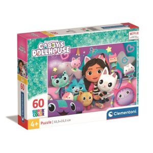 Puzzle 60 Peças Gabby´s Dollhouse Surrounded