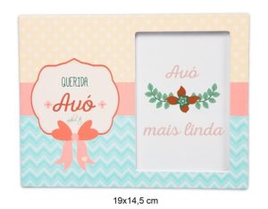 Moldura Madeira Querida Avó 19x14.5Cm (12.5x8.5cm)