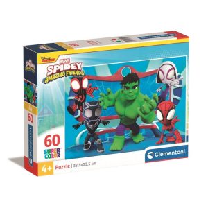 Puzzle 60 Peças Spidey Friends