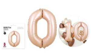 Balão Foil Bege 105Cm (~40pol)