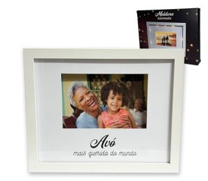 Moldura LED Avó Querida 25x20Cm (14x9Cm)