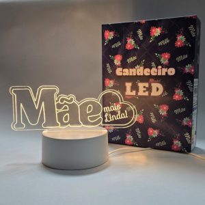 Candeeiro LED Mãe Mais Linda