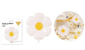 Balão Foil Flor Margarida