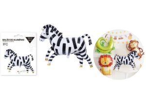 Balão Foil Zebra 69x92Cm