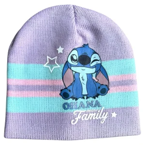 Gorro Stitch "Ohana Means Family" - Lilás, 50cm