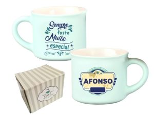 Chávena Café Veludo Nomes Masculinos
