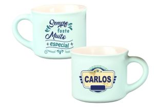 Chávena Café Veludo Nomes Masculinos - Carlos
