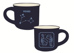 Chávena Café Veludo Signos - Peixes