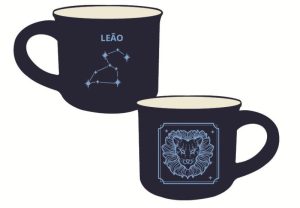 Chávena Café Veludo Signos - Leão
