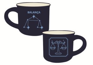 Chávena Café Veludo Signos - Balança