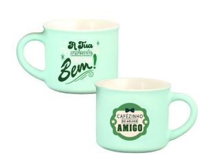 Chávena Café Veludo Amizade e Amor - Amigo