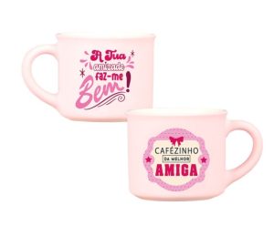 Chávena Café Veludo Amizade e Amor - Amiga