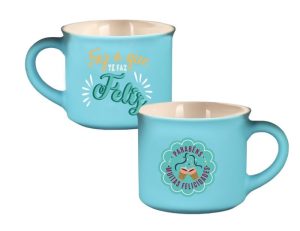 Chávena Café Veludo Amizade e Amor - Parabéns