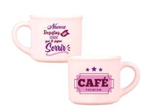 Chávena Café Veludo Amizade e Amor