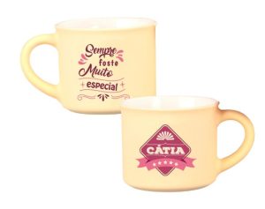 Chávena Café Veludo Nomes Femininos - Cátia