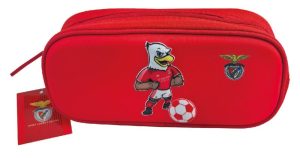 Estojo Simples 3D Benfica SLB Águia Vitória 23x10,5x7,5Cm