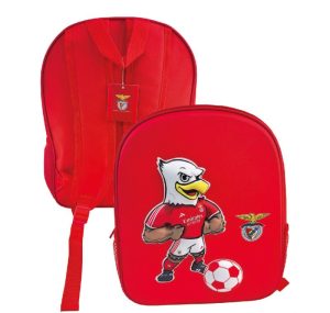 Mochila Pré-Escolar 3D Benfica SLB Águia Vitória 31Cm
