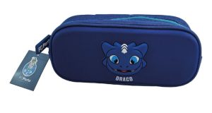 Estojo Simples 3D Porto FCP Draco 23x10,5x7,5Cm