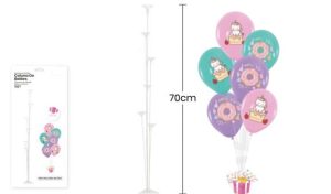 Coluna Suporte para 6 Balões 70Cm