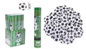 Lança Confetis Bolas Futebol 30Cm