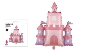 Balão Foil Castelo Princesas 56x61Cm