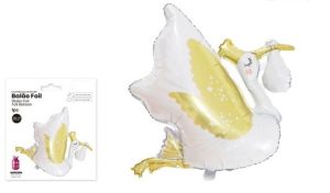 Balão Foil Cegonha 65x74Cm