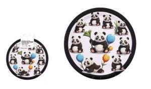 Blister 6 Pratos Papel Panda