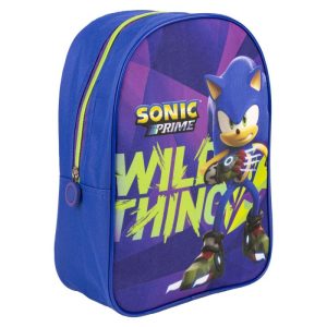 Mochila Pré-Escolar Sonic Prime Wild Thing 29x22x10Cm