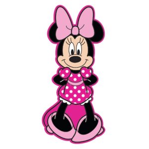 Almofada 3D Figura Minnie Meek Disney 30Cm