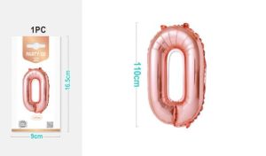 Balão Foil Rose Gold 110cm