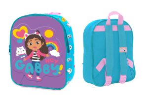 Mochila Pré-Escolar Hey Gabby´s Dollhouse 27x21Cm