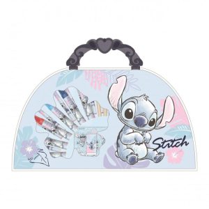 Mala 51 Peças Colorir Stitch Fun Disney