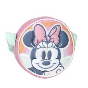 Mala de Ombro Redonda 3D Minnie 13x13Cm