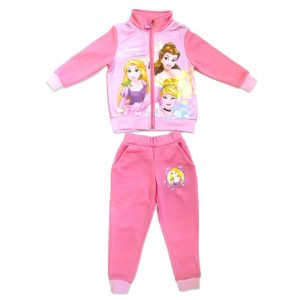Fato de Treino de Menina Princesas Beauty Pink