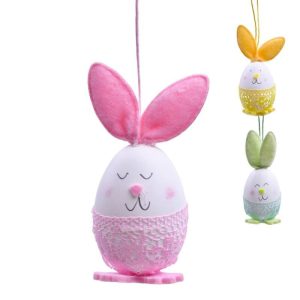 Ovo Decoração Páscoa para Pendurar 10Cm