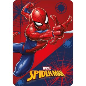 Manta Polar Spiderman Strike 100x140Cm 100% Lã Polar