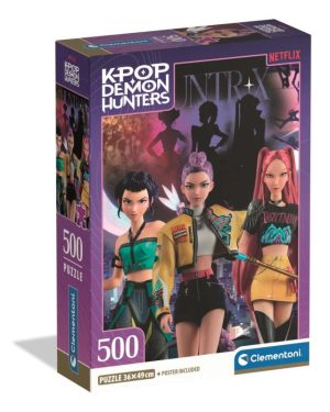 Puzzle 500 Peças K-POP Demon Hunters Night Pulse