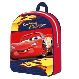 Mochila Pré-Escolar Cars Disney Flames 30x26x10Cm