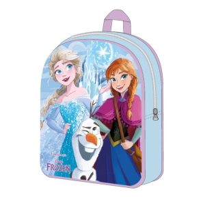 Mochila Pré-Escolar Frozen Elsa & Anna 30x26x10Cm