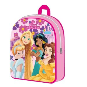 Mochila Pré-Escolar Princesas e Castelos 30x26x10Cm