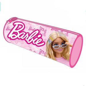 Estojo Simples Redondo Barbie Icon 23Cm