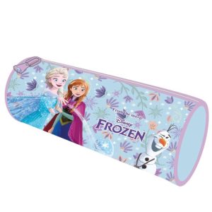 Estojo Simples Redondo Frozen Sparkle 23Cm