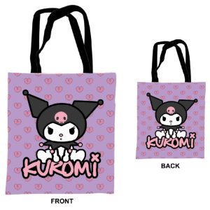 Saco de Pano (Shopping Bag) Kuromi 44Cm