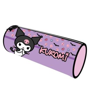 Estojo Simples Redondo Kuromi 23Cm